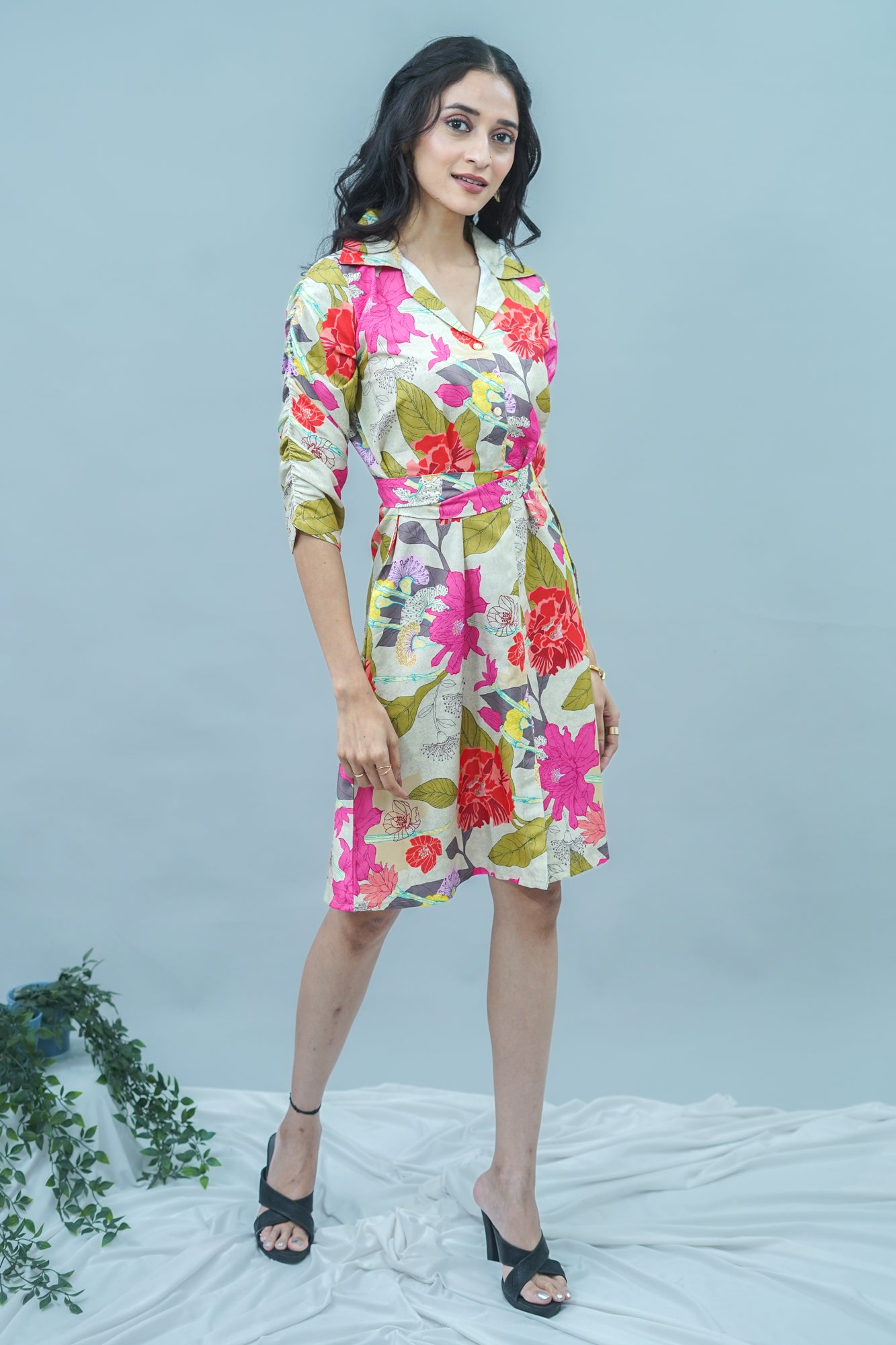 Floral Breeze Dress - 52528D