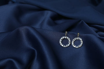 Gold Plated American Diamond Drop Earrings - ER5022