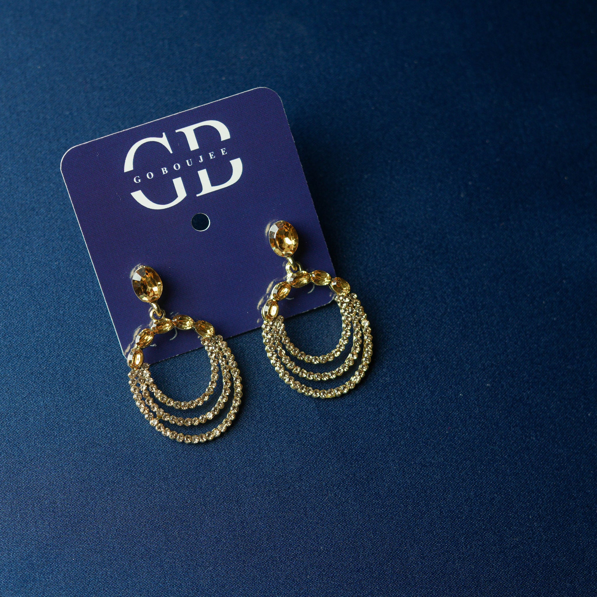 Antique Gold Dangled Earrings- ER5032