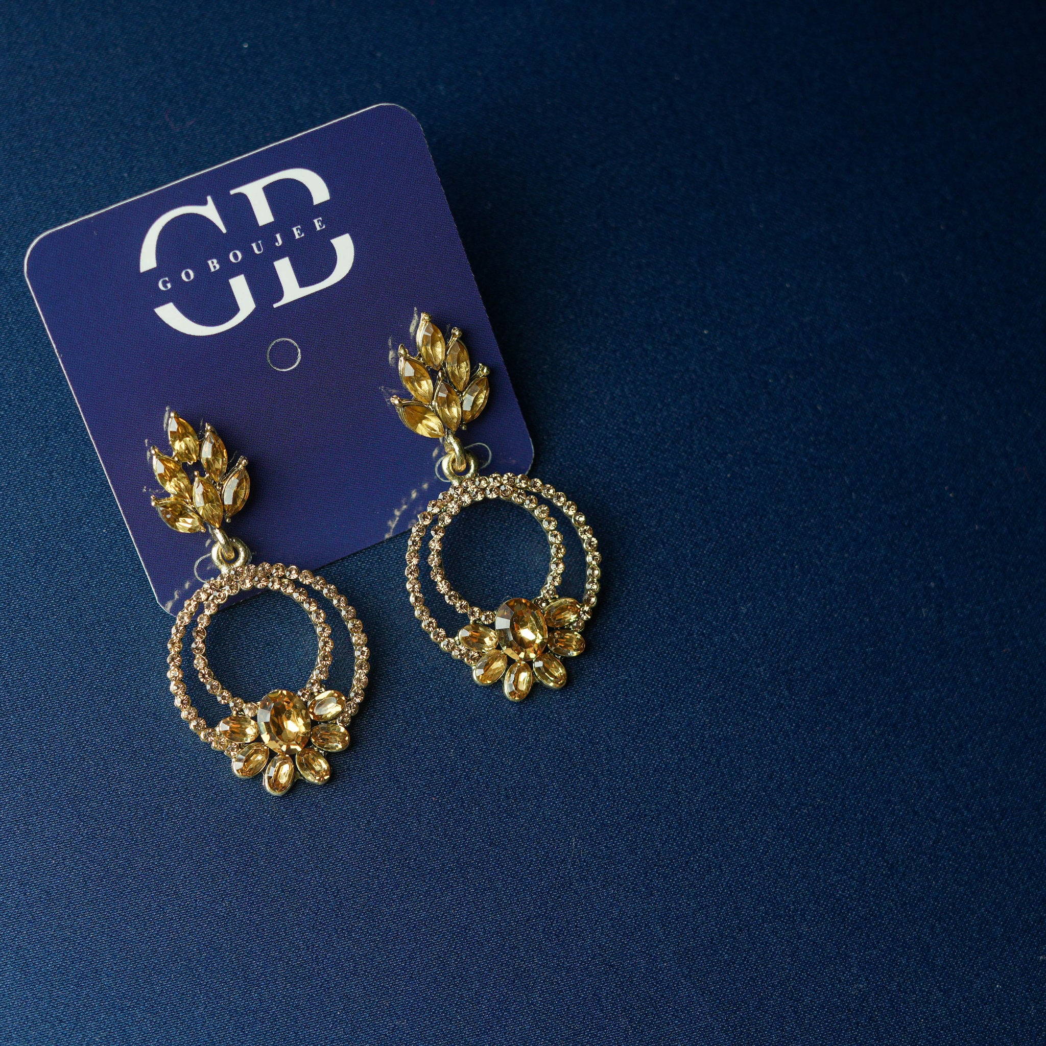 Antique Gold Drop Earrings- ER5045