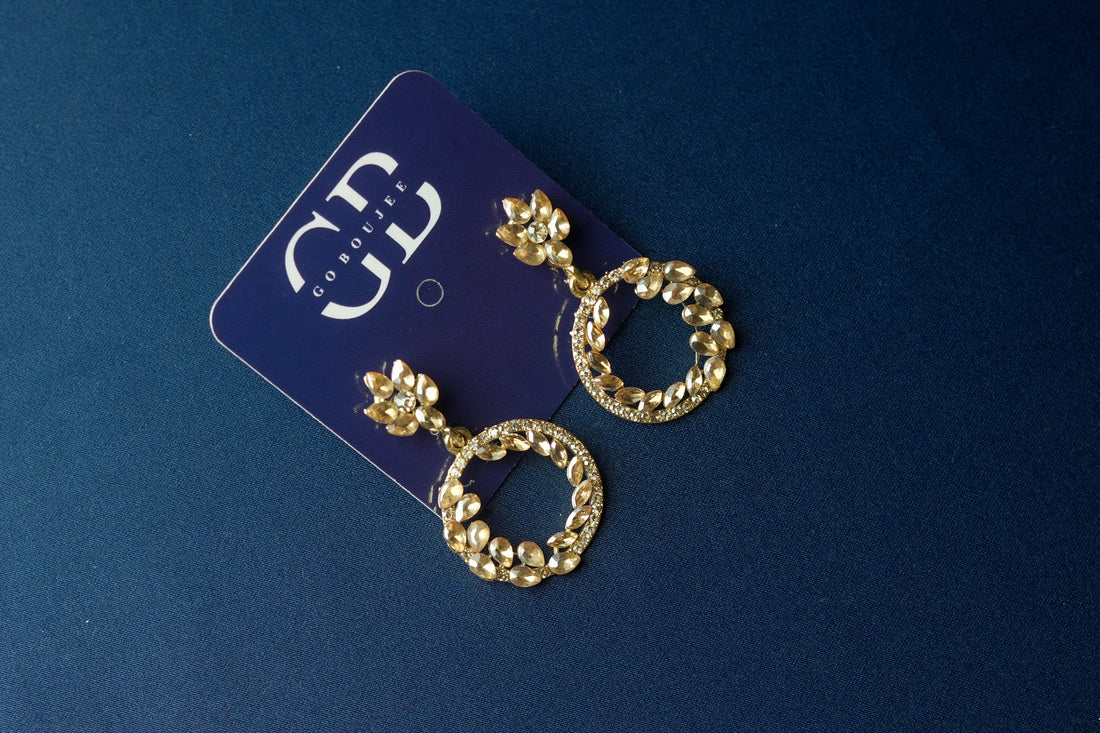 Light Gold Spiral Earrings- ER5038