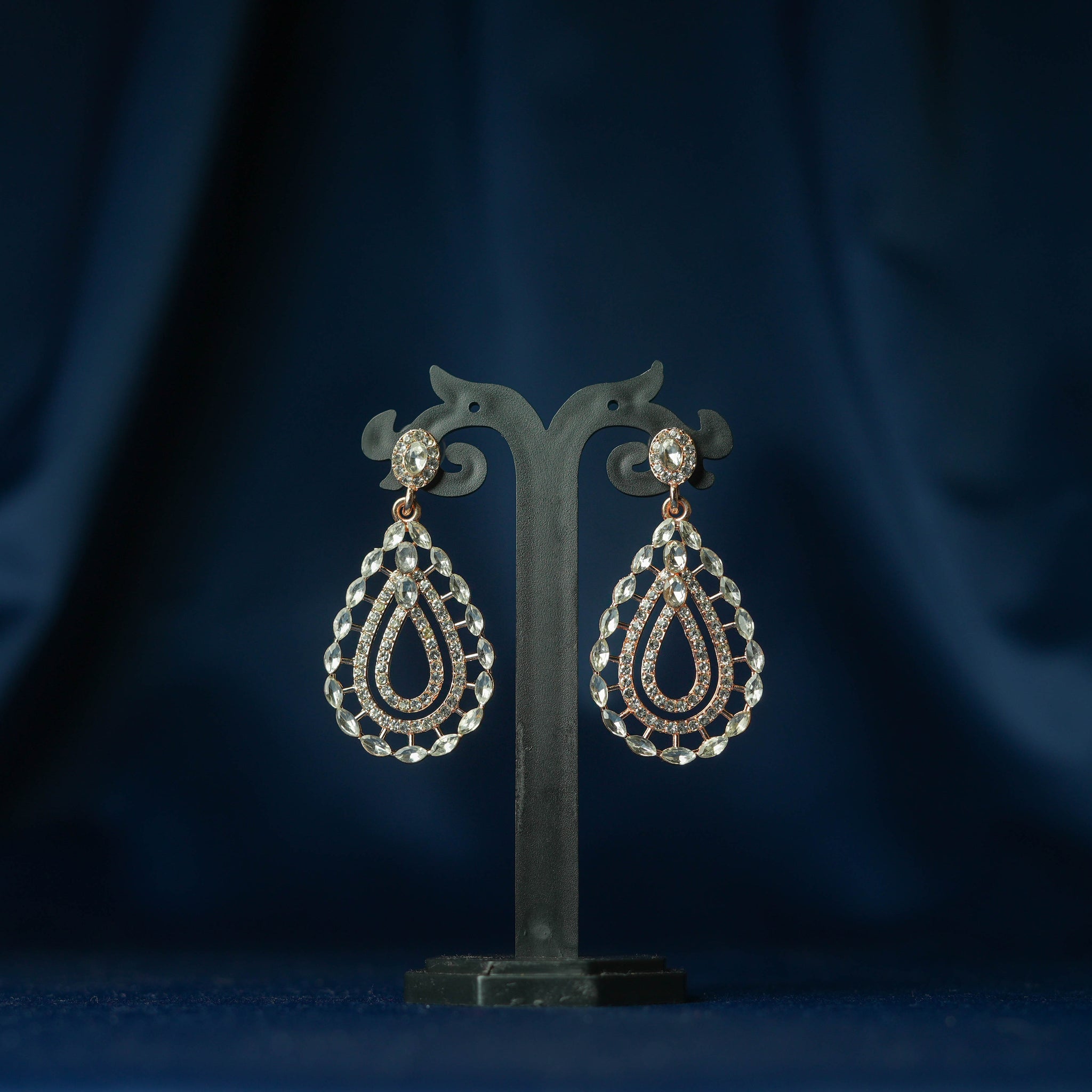 Rose Gold Drop Earrings- ER5021