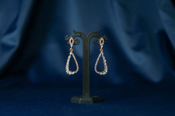 Rose Gold Drop Earrings - ER5046